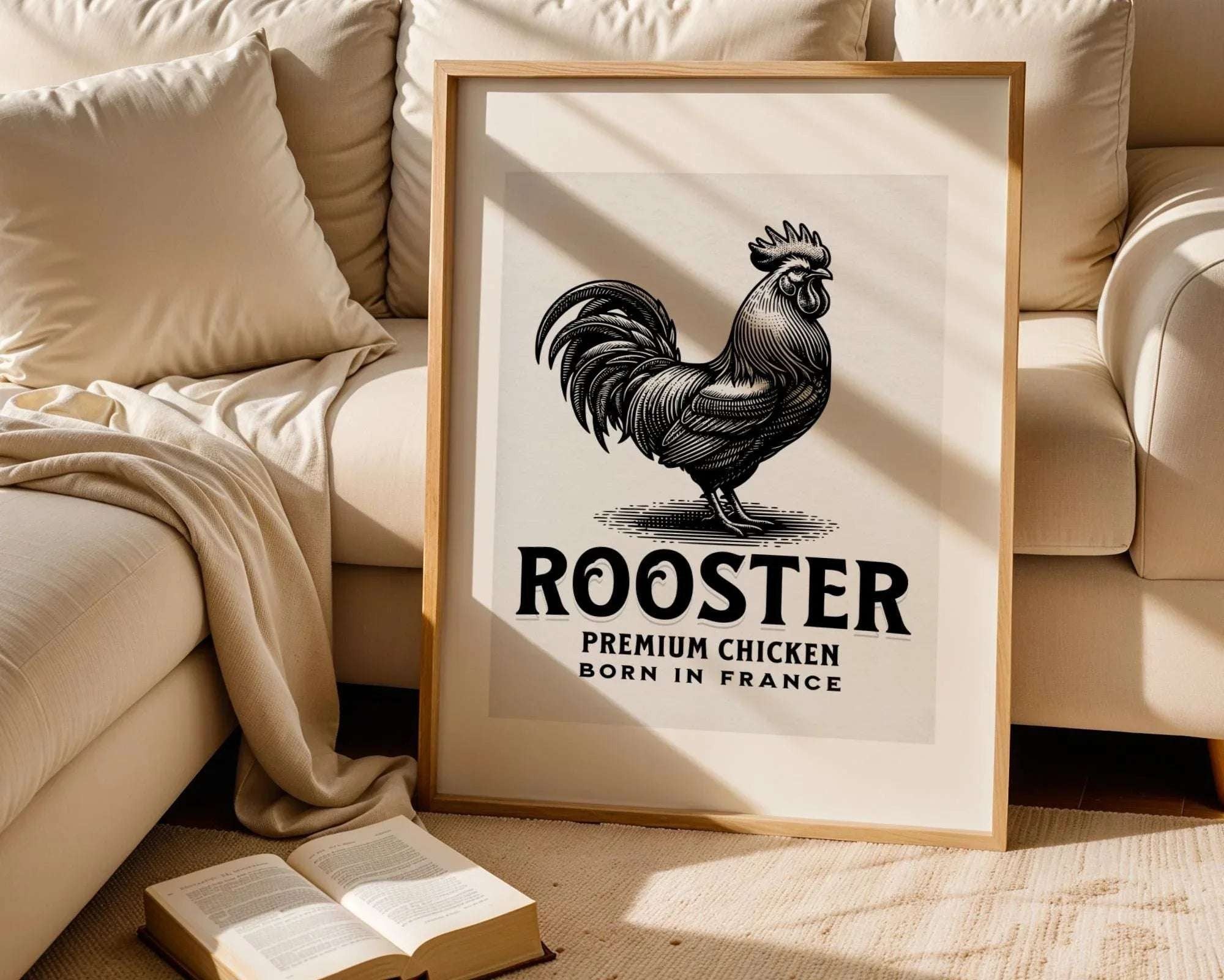Affiche Coq français – art vintage rétro, décoration cuisine élégante k1qbj8-tb.myshopify.com Affiche animalier vintage idée, Affiche animalière imprimable, Affiche coq français rural, Affiche décorative coq rural, Affiche poulet premium idée, Art animalier poulet france, Art de la ferme déco murale, Art France coq français urbain, Décoration de cuisine français, Décoration Française typique, Poster coq rétro décoration, Poster cuisine vintage champ, Poster poulet imprimable idée