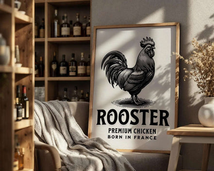 Affiche Coq français – art vintage rétro, décoration cuisine élégante k1qbj8-tb.myshopify.com Affiche animalier vintage idée, Affiche animalière imprimable, Affiche coq français rural, Affiche décorative coq rural, Affiche poulet premium idée, Art animalier poulet france, Art de la ferme déco murale, Art France coq français urbain, Décoration de cuisine français, Décoration Française typique, Poster coq rétro décoration, Poster cuisine vintage champ, Poster poulet imprimable idée