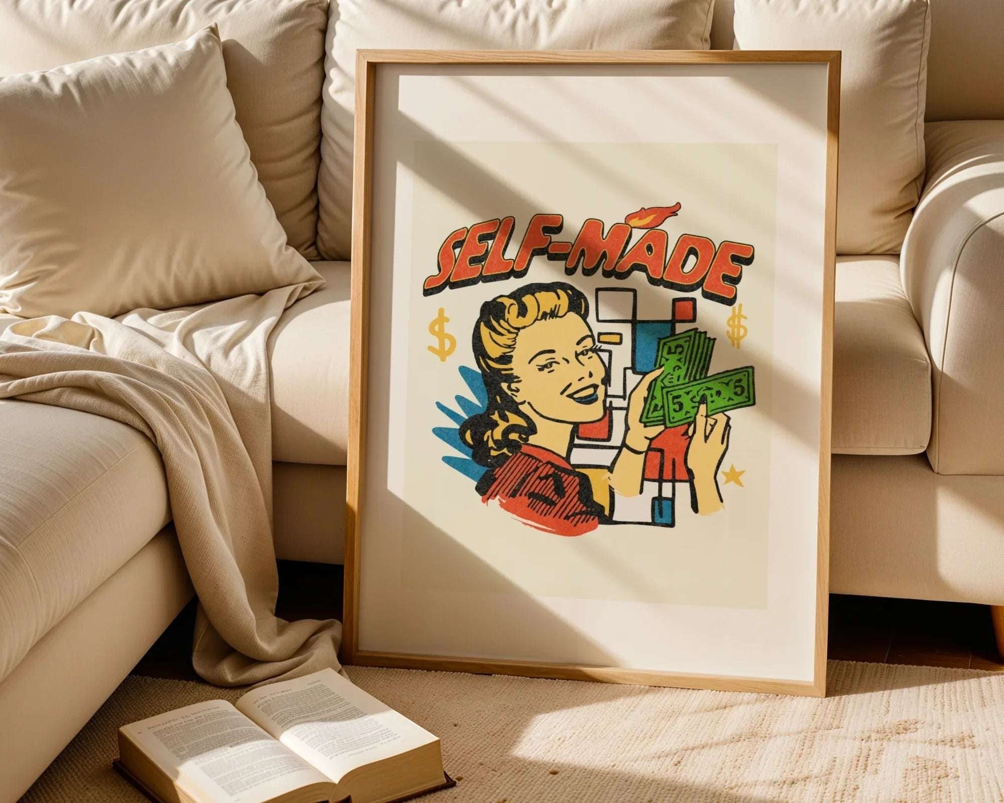 Affiche Self-Made, motivation, poster femme indépendante, féminisme k1qbj8-tb.myshopify.com Affiche empowerment féminin, Affiche empowerment succès, Affiche inspiration vintage, Affiche motivation femme, Affiche réussite imprimable, Art entrepreneuriat, Art féminisme vintage, Art self-made woman, Décoration motivationnelle, Poster entrepreneur femme, Poster femme forte, Poster réussite personnelle