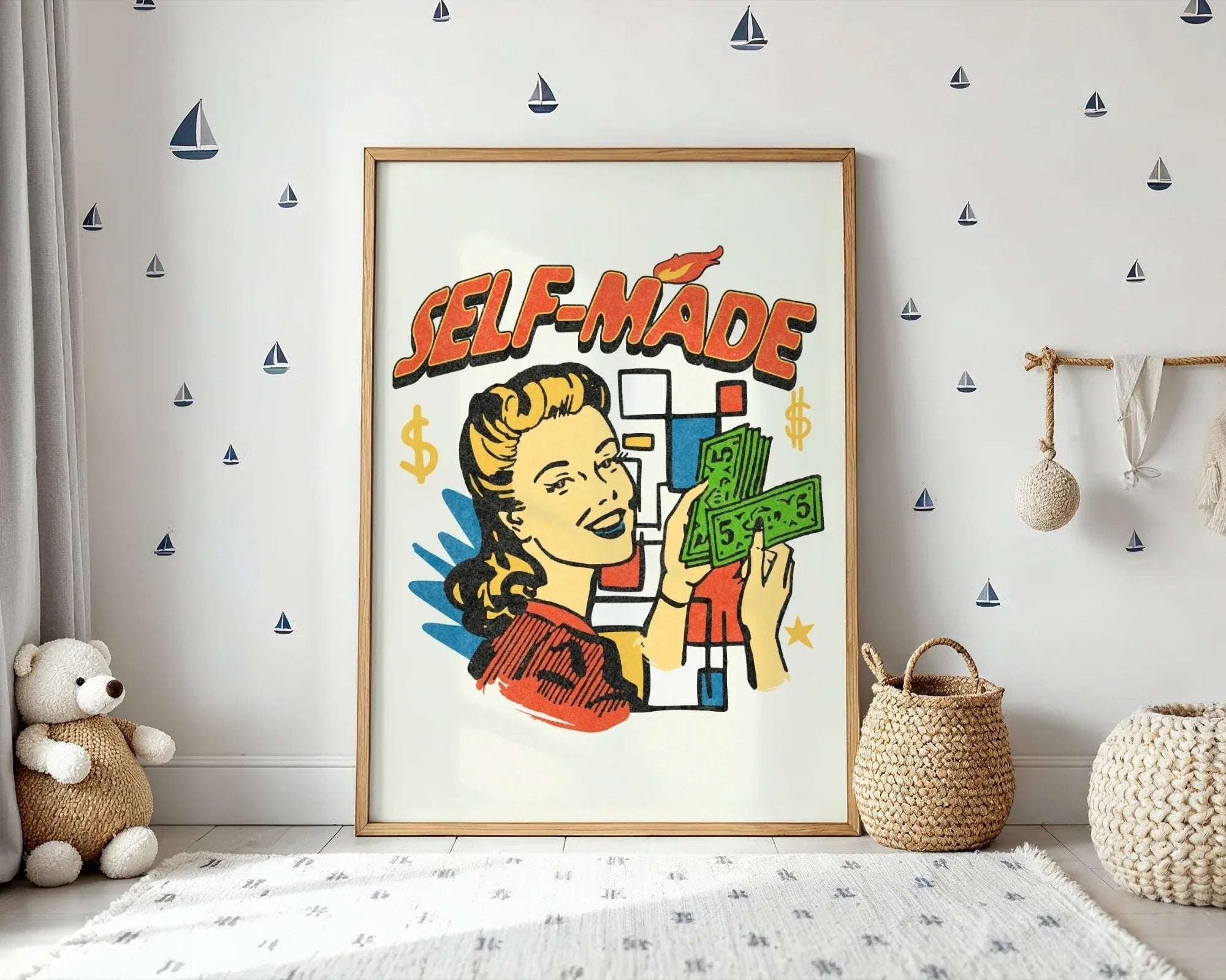 Affiche Self-Made, motivation, poster femme indépendante, féminisme k1qbj8-tb.myshopify.com Affiche empowerment féminin, Affiche empowerment succès, Affiche inspiration vintage, Affiche motivation femme, Affiche réussite imprimable, Art entrepreneuriat, Art féminisme vintage, Art self-made woman, Décoration motivationnelle, Poster entrepreneur femme, Poster femme forte, Poster réussite personnelle