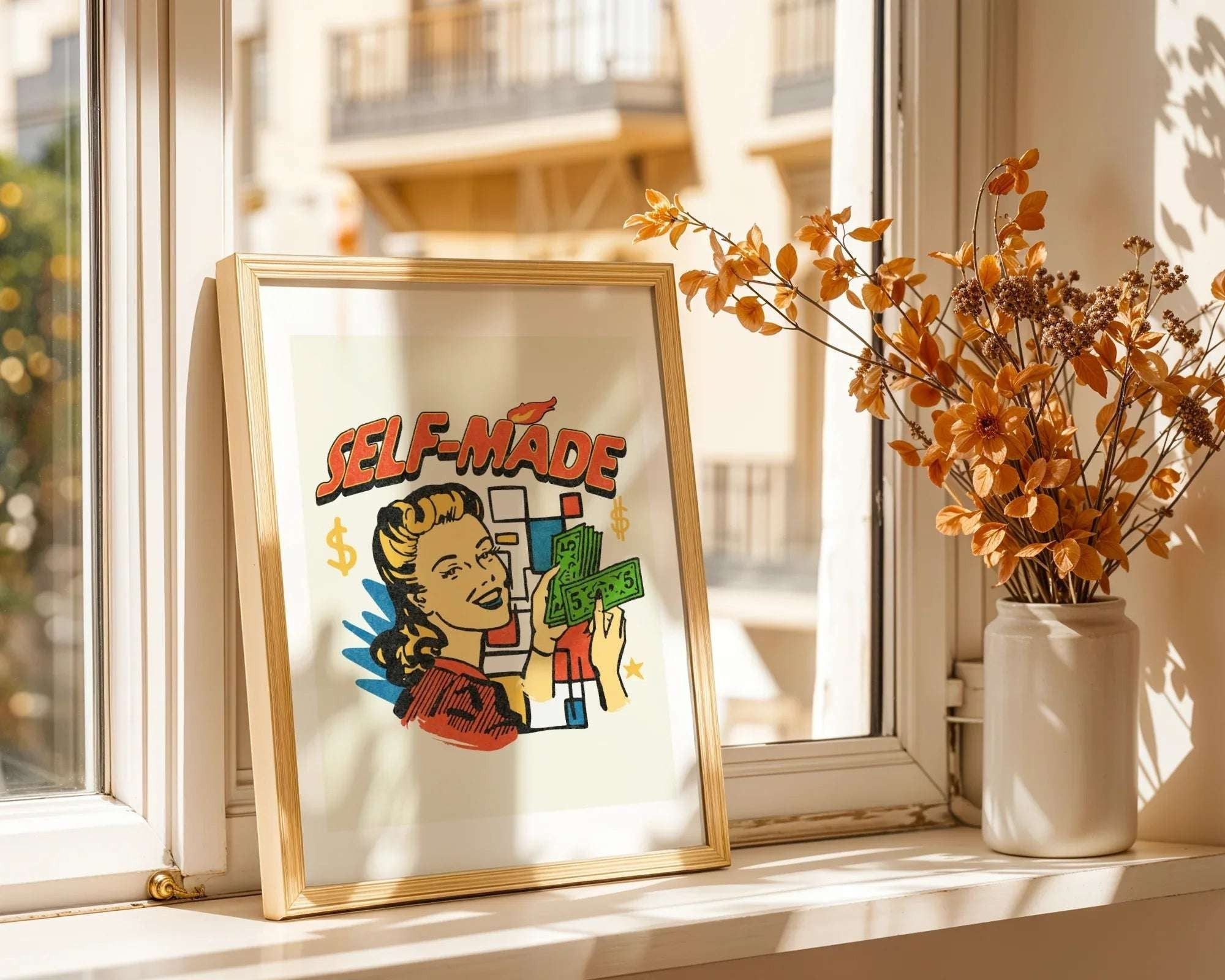 Affiche Self-Made, motivation, poster femme indépendante, féminisme k1qbj8-tb.myshopify.com Affiche empowerment féminin, Affiche empowerment succès, Affiche inspiration vintage, Affiche motivation femme, Affiche réussite imprimable, Art entrepreneuriat, Art féminisme vintage, Art self-made woman, Décoration motivationnelle, Poster entrepreneur femme, Poster femme forte, Poster réussite personnelle