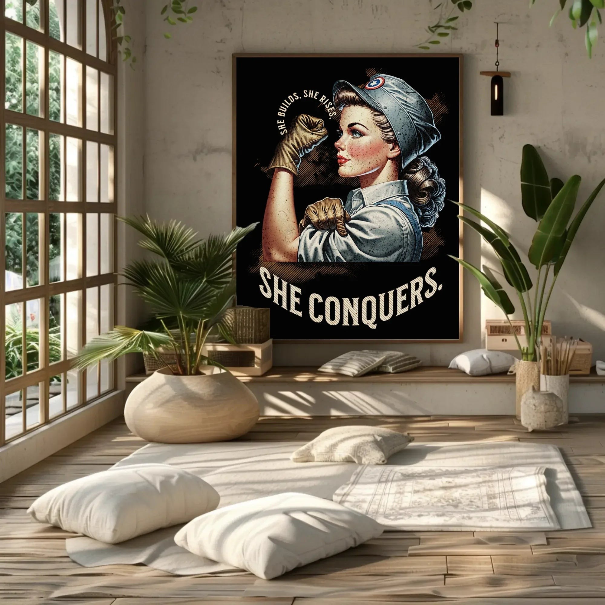 Affiche She Conquers, art femme forte, poster féminisme, motivation k1qbj8-tb.myshopify.com Affiche empowerment féminin, Affiche femme conquérante, Affiche force féminine, Affiche féminisme, Affiche féministe imprimable, Affiche She Conquers, Art femme forte, Art motivation femme, Art réussite féminine, Décoration positive féminine, Poster empowerment féminin, Poster féminisme vintage, Poster inspirant femme