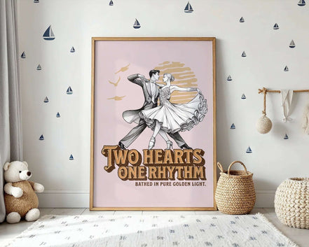 Affiche Two Hearts, art vintage amour, poster rétro romantique, mural k1qbj8-tb.myshopify.com affiche romantique vintage, affiche rétro amour, affiche rétro deux âmes, affiche vintage couple, affiche vintage deux cœurs, art rétro deux cœurs entrelacés, art rétro pour couple, art vintage deux cœurs, décoratif amour vintage, décoration amour éternel, décoration deux cœurs, poster rétro romantique, poster rétro romantique chic