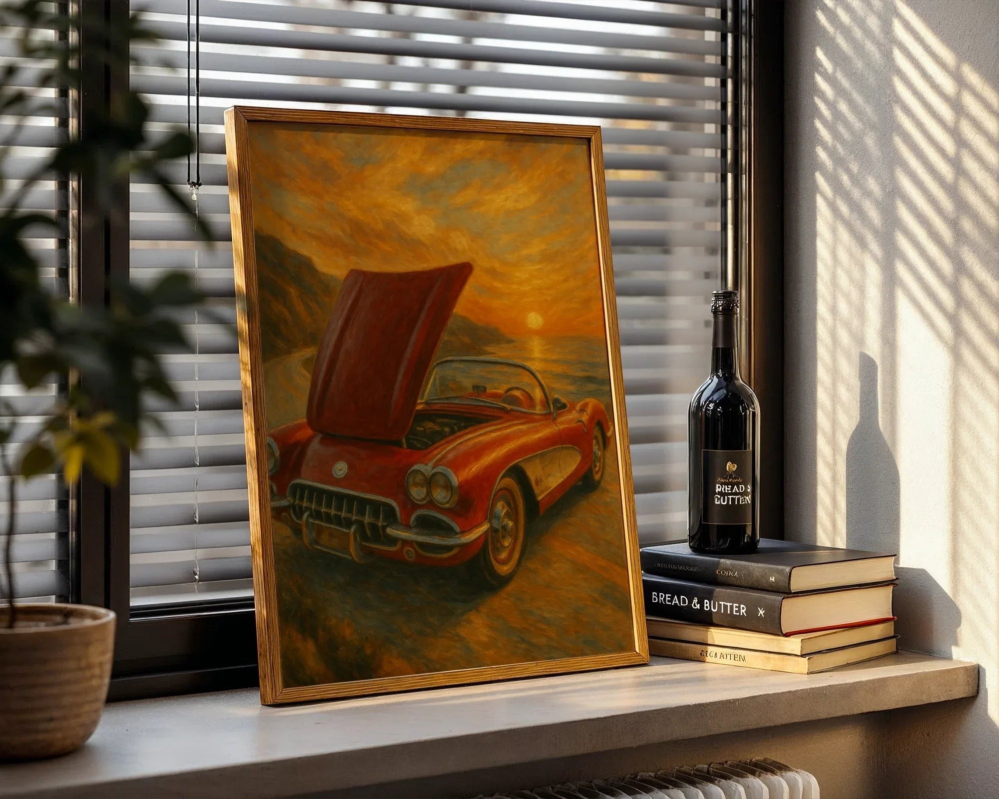 Affiche ancienne Corvette, coucher soleil, poster art mural voiture k1qbj8-tb.myshopify.com affiche ancienne cadeau, Affiche ancienne Corvette USA, Corvette poster digital, digital Poster Corvette rétro, décoration murale imprimable, Illustration 1920 rétro, Impression peinture d’art, peinture originale française, Poster art mural tendance, poster art mural voiture retro, poster voiture coucher soleil, vintage poster peinture auto, voiture vintage déco murale