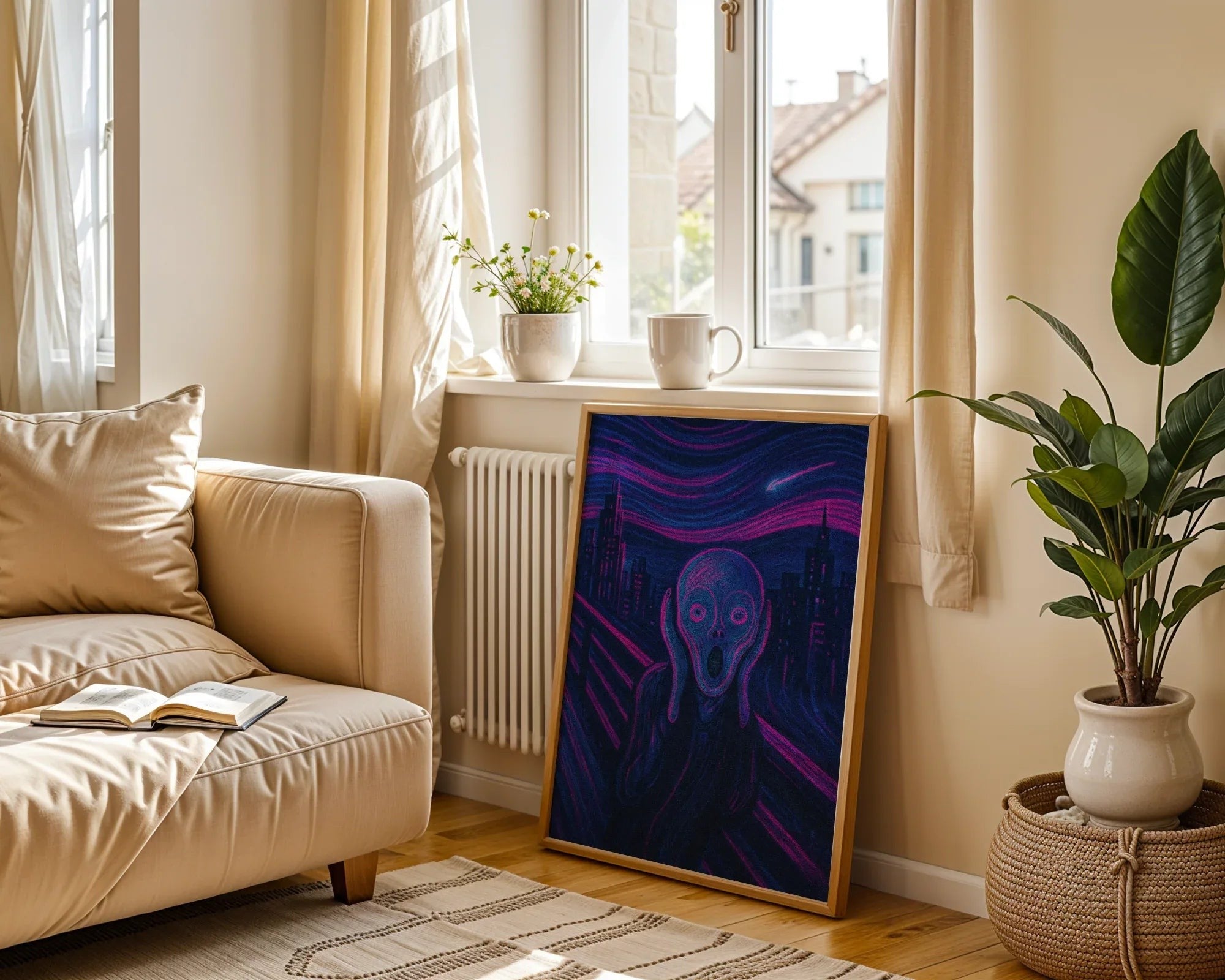 Affiche ancienne le cri futuriste, poster art mural retro cyber ville k1qbj8-tb.myshopify.com affiche ancienne chaos ville, affiche ancienne le cri futuriste, affiche cyberpunk digital, art deco poster stylisé, digital poster affiche cri, décoration murale imprimable, exhibition wall art moderne, illustration 1920 néon digital, impression peinture d’art mural, peinture originale française, poster art mural retro cyber, poster histoire affiche cri, vintage déco mur expression
