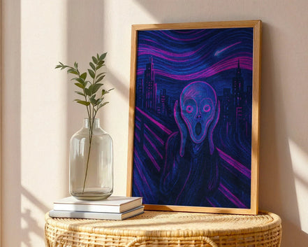 Affiche ancienne le cri futuriste, poster art mural retro cyber ville k1qbj8-tb.myshopify.com affiche ancienne chaos ville, affiche ancienne le cri futuriste, affiche cyberpunk digital, art deco poster stylisé, digital poster affiche cri, décoration murale imprimable, exhibition wall art moderne, illustration 1920 néon digital, impression peinture d’art mural, peinture originale française, poster art mural retro cyber, poster histoire affiche cri, vintage déco mur expression