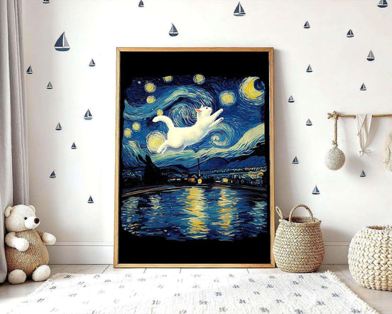 Affiche chat artistique – poster Van Gogh, peinture impressionniste k1qbj8-tb.myshopify.com Affiche chat artistique style, Affiche impressionniste poster, Affiche inspirée de Van Gogh, Art félin décoration tendance, Cadeau amoureux des chats, Digital poster peinture rétro, Décoration artistique vintage, Décoration murale chat art, Décoration rétro 1920 idée, Poster ambiance étoilée nuit, Poster d art classique style, Poster peaky blinders affiche, Poster Van Gogh inspiration