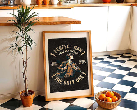 Affiche gentleman rétro – Perfect Man art vintage, décoration élégante k1qbj8-tb.myshopify.com affiche homme élégant mural, affiche imprimable homme art, affiche perfect man vintage, affiche rétro chic idée style, affiche style rétro homme, art homme rétro style tendance, art rétro gentleman blinders, art rétro homme vintage, art vintage peaky blinders, art élégant homme cadeau, décoration bureau gentleman, décoration gentleman rétro, décoration élégance masculine