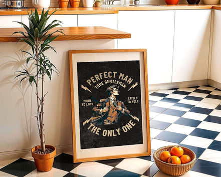 Affiche gentleman rétro – Perfect Man art vintage, décoration élégante k1qbj8-tb.myshopify.com affiche homme élégant mural, affiche imprimable homme art, affiche perfect man vintage, affiche rétro chic idée style, affiche style rétro homme, art homme rétro style tendance, art rétro gentleman blinders, art rétro homme vintage, art vintage peaky blinders, art élégant homme cadeau, décoration bureau gentleman, décoration gentleman rétro, décoration élégance masculine
