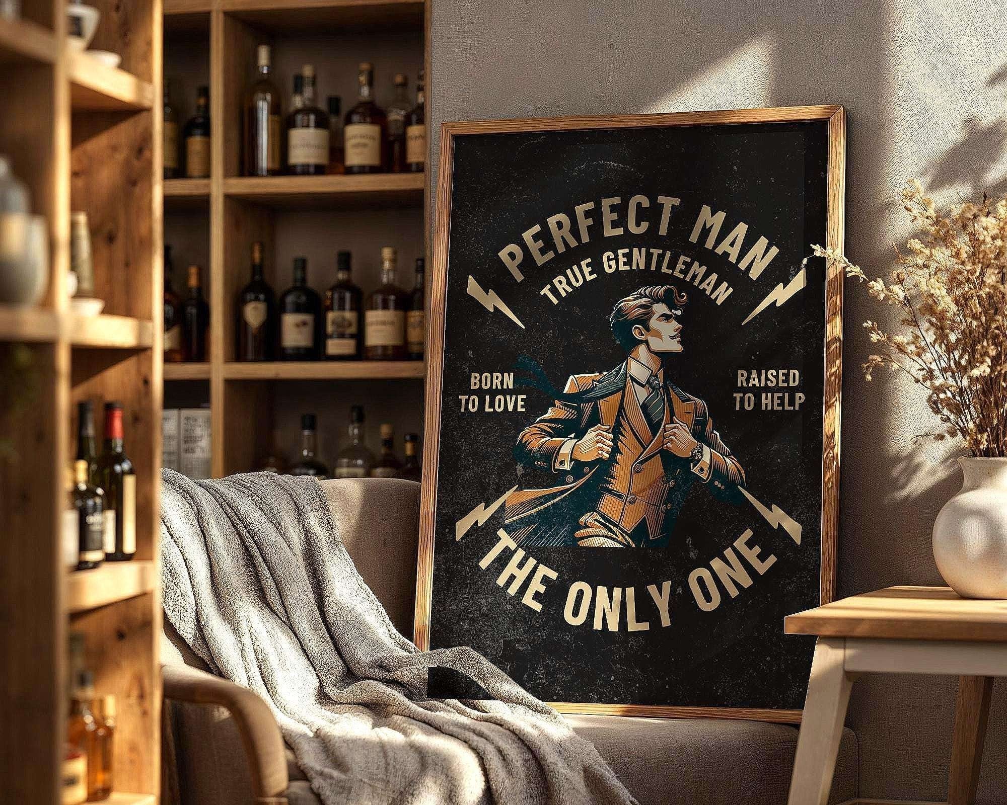 Affiche gentleman rétro – Perfect Man art vintage, décoration élégante k1qbj8-tb.myshopify.com affiche homme élégant mural, affiche imprimable homme art, affiche perfect man vintage, affiche rétro chic idée style, affiche style rétro homme, art homme rétro style tendance, art rétro gentleman blinders, art rétro homme vintage, art vintage peaky blinders, art élégant homme cadeau, décoration bureau gentleman, décoration gentleman rétro, décoration élégance masculine