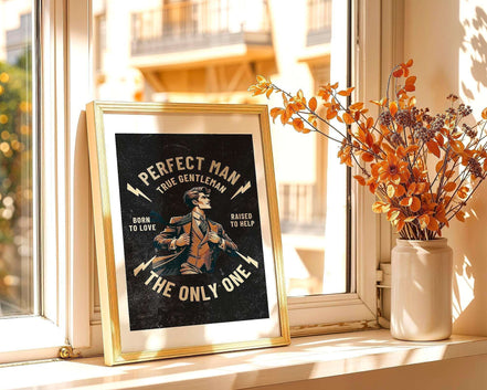 Affiche gentleman rétro – Perfect Man art vintage, décoration élégante k1qbj8-tb.myshopify.com affiche homme élégant mural, affiche imprimable homme art, affiche perfect man vintage, affiche rétro chic idée style, affiche style rétro homme, art homme rétro style tendance, art rétro gentleman blinders, art rétro homme vintage, art vintage peaky blinders, art élégant homme cadeau, décoration bureau gentleman, décoration gentleman rétro, décoration élégance masculine