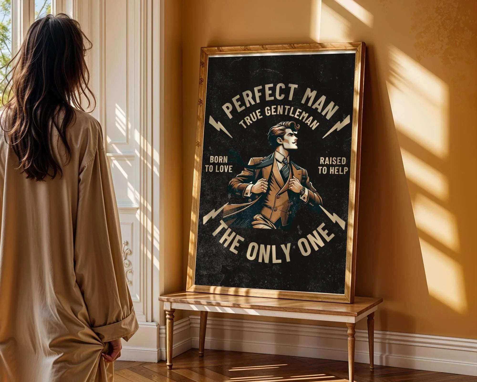 Affiche gentleman rétro – Perfect Man art vintage, décoration élégante k1qbj8-tb.myshopify.com affiche homme élégant mural, affiche imprimable homme art, affiche perfect man vintage, affiche rétro chic idée style, affiche style rétro homme, art homme rétro style tendance, art rétro gentleman blinders, art rétro homme vintage, art vintage peaky blinders, art élégant homme cadeau, décoration bureau gentleman, décoration gentleman rétro, décoration élégance masculine