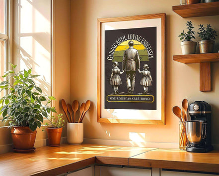 Affiche père et filles vintage – art rétro amour paternel, cadeau k1qbj8-tb.myshopify.com affiche ancienne murale salon, affiche famille parents enfant, affiche famille unie amour, affiche lien familial cadeau, affiche père et filles vintage, amour paternel rétro cadeau, art familial fort tendance, art intergénérationnel mural, art vintage père famille idée, cadeau papa amour enfant, confiance en soi phrases, décoration vintage familiale, poster relation père fille art