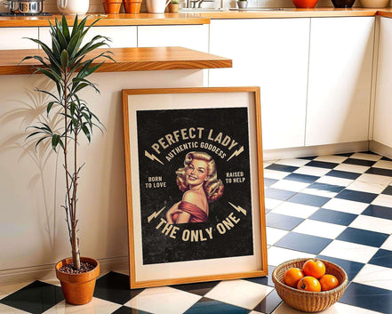 Affiche rétro femme – Perfect Lady, art vintage élégant et inspirant k1qbj8-tb.myshopify.com affiche femme élégante art, affiche imprimable femme, affiche imprimable féministe, affiche perfect lady vintage, affiche rétro chic idée style, affiche style rétro femme, art rétro peaky blinders, art vintage peaky blinders, art vintage rétro style style, art élégant femme cadeau, décoration bureau féministe, décoration lady vintage rétro, décoration élégance féministe