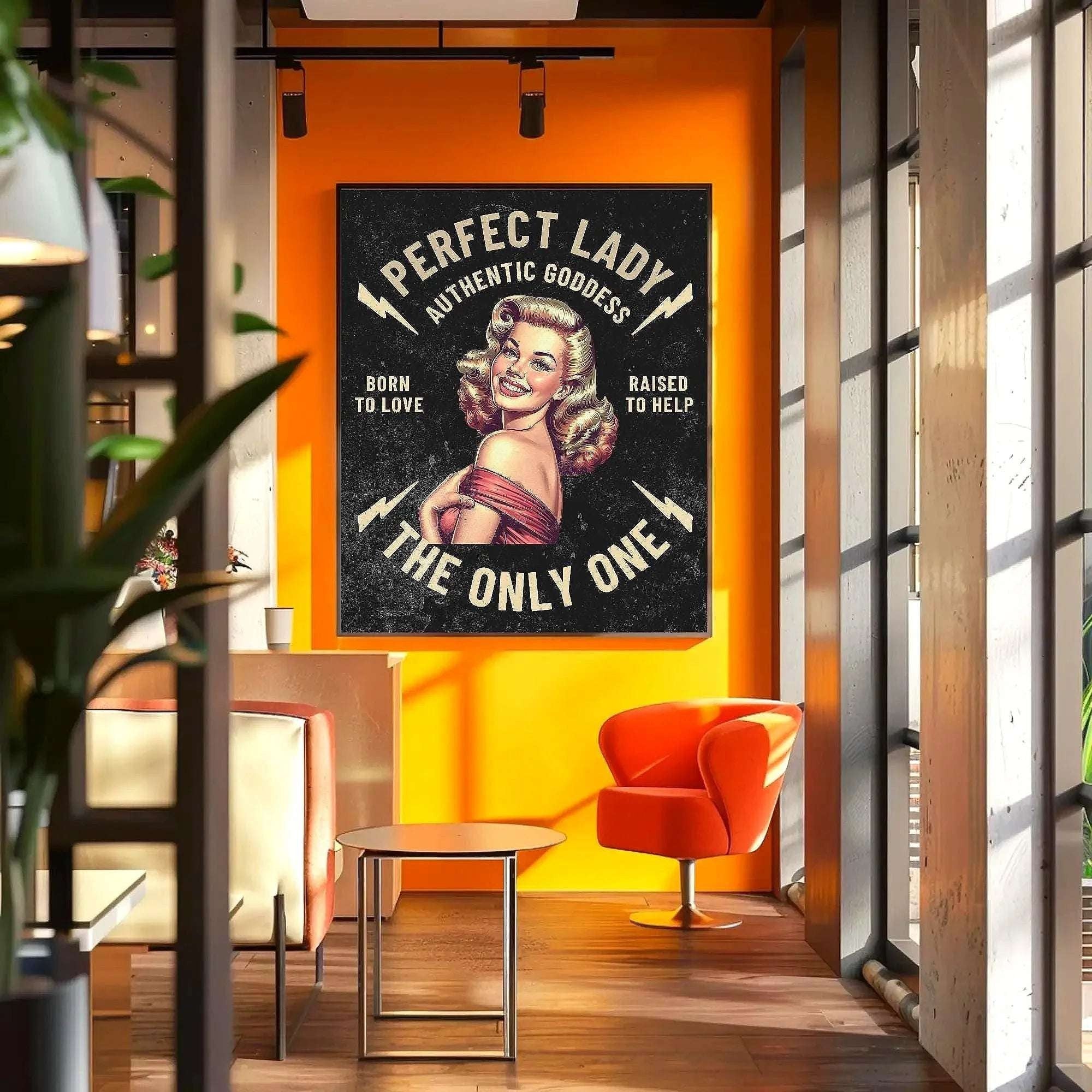 Affiche rétro femme – Perfect Lady, art vintage élégant et inspirant k1qbj8-tb.myshopify.com affiche femme élégante art, affiche imprimable femme, affiche imprimable féministe, affiche perfect lady vintage, affiche rétro chic idée style, affiche style rétro femme, art rétro peaky blinders, art vintage peaky blinders, art vintage rétro style style, art élégant femme cadeau, décoration bureau féministe, décoration lady vintage rétro, décoration élégance féministe