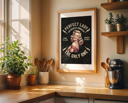 Affiche rétro femme – Perfect Lady, art vintage élégant et inspirant k1qbj8-tb.myshopify.com affiche femme élégante art, affiche imprimable femme, affiche imprimable féministe, affiche perfect lady vintage, affiche rétro chic idée style, affiche style rétro femme, art rétro peaky blinders, art vintage peaky blinders, art vintage rétro style style, art élégant femme cadeau, décoration bureau féministe, décoration lady vintage rétro, décoration élégance féministe