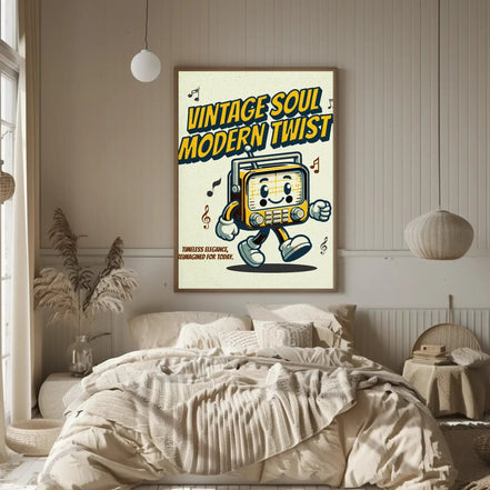 Affiche rétro radio vintage, art des années 60, affiche musicale mural k1qbj8-tb.myshopify.com Affiche musicale vintage, Affiche rétro radio, Affiche style vintage, Affiche vintage animée, Affiche vintage moderne, Affiche vintage soul, Art musical rétro, Art rétro avec twist moderne, Art rétro classique, Art vintage années 60, Décoration années 60, Décoration musicale rétro, Décoration vintage radio
