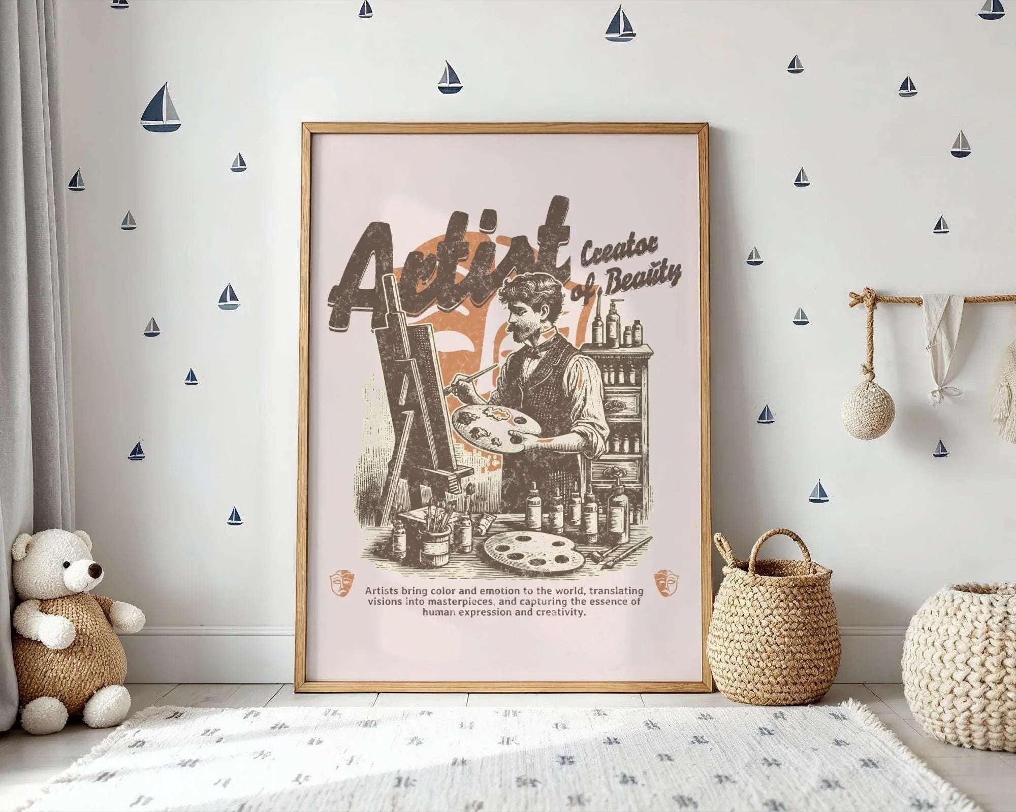 Affiche vintage Artiste – illustration 1920, décoration artistique k1qbj8-tb.myshopify.com affiche artistique décorative, affiche artistique imprimable, affiche créateur artistique, affiche vintage Artiste art, art créatif vintage histoire, art numérique rétro poster, art vintage imprimable cadeau, Broadway poster cadeau, décoration artistique rétro, décoration créative rétro idée, Illustration 1920 poster style, poster art vintage cadeau, poster artistique rétro idée