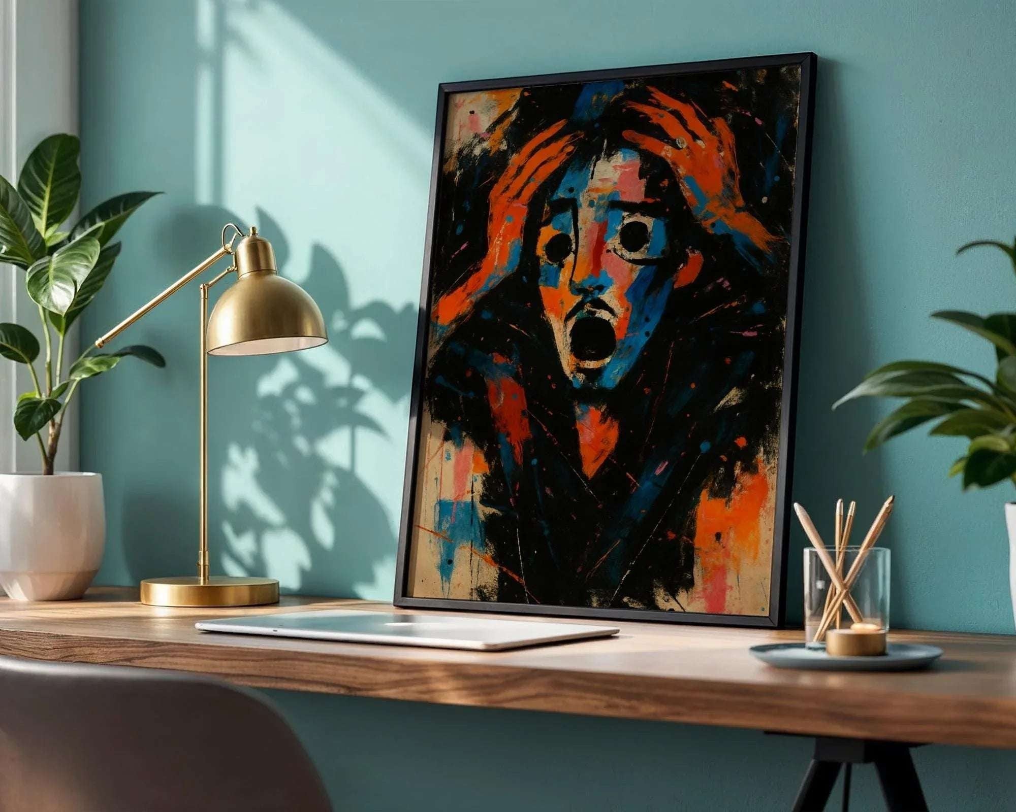 Affiche visage abstrait – art expression émotion, peinture artistique k1qbj8-tb.myshopify.com affiche ancienne histoire, affiche expression hurlement, affiche sombre art expression, affiche visage art abstrait, art peinture gustave courbet, décoration art brut moderne, image cri peinture symbolique, peinture art choc émotionnel, peinture émotion cri intérieur, peinture émotion désespéré, portrait abstrait peinture art, poster artistique contemporain, poster artistique française