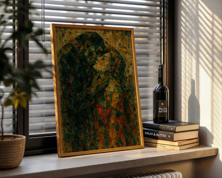 Baiser abstrait en couleurs rétro, poster art mural, cubiste, Klimt k1qbj8-tb.myshopify.com affiche ancienne cadeau, art déco poster vintage, Baiser abstrait en couleurs, digital Poster baiser rétro, décoration murale imprimable, Illustration 1920 fragmentée, illustration amour rétro, Impression peinture d’art, peinture originale française, poster art mural amour cubiste, Poster art mural tendance, poster mural cubiste amour, Vintage déco mur tendance