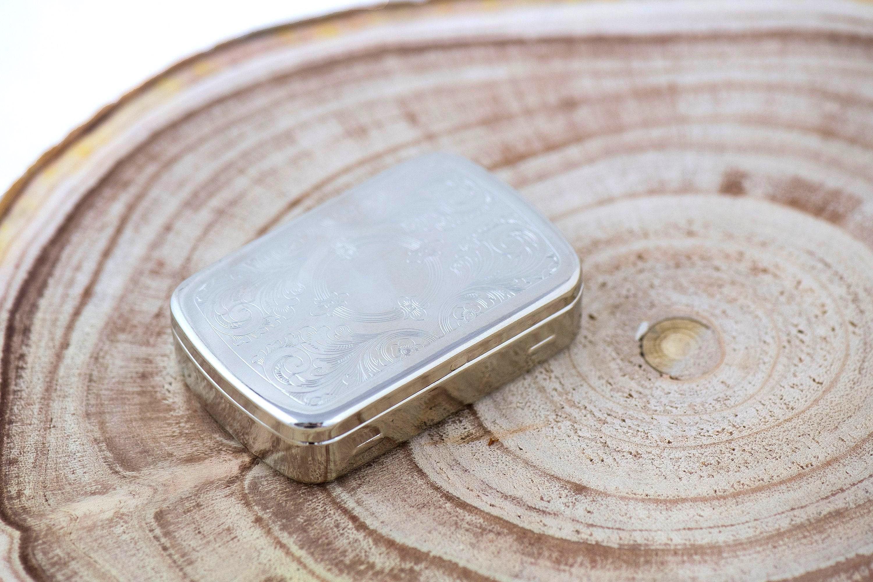 Blague tabac personnalisée acier – Shelby vintage cadeau mariage rétro - Roaring 20s Paris