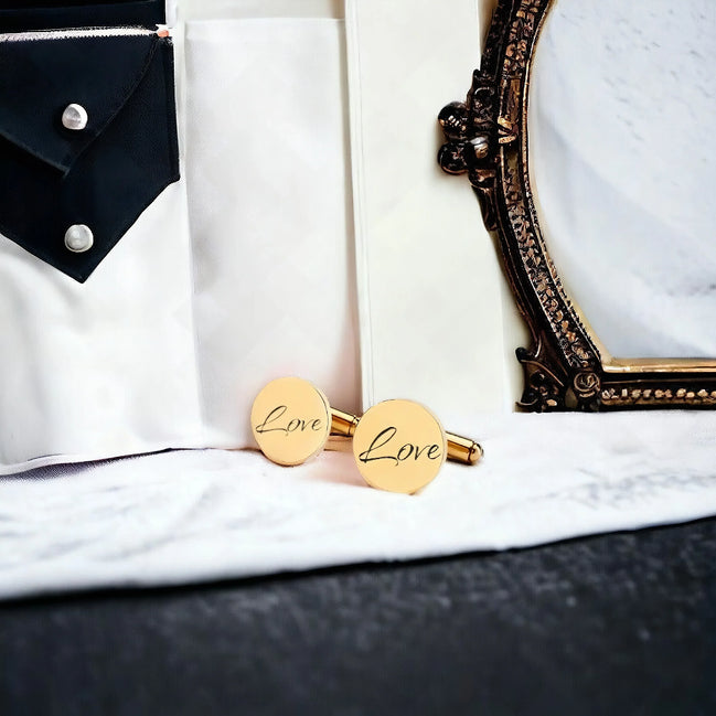 Boutons de manchette personnalisés Brand Shelby – idée cadeau homme - Roaring 20s Paris
