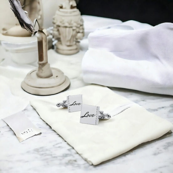 Boutons de manchette personnalisés John Shelby – idée cadeau mariage - Roaring 20s Paris