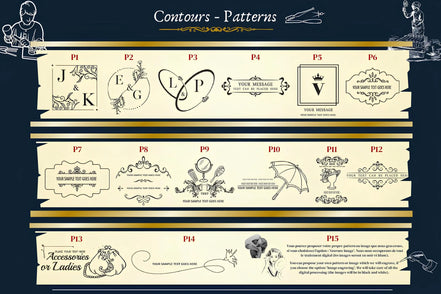 Boutons de manchette personnalisés Shelby – accessoire costume - Roaring 20s Paris