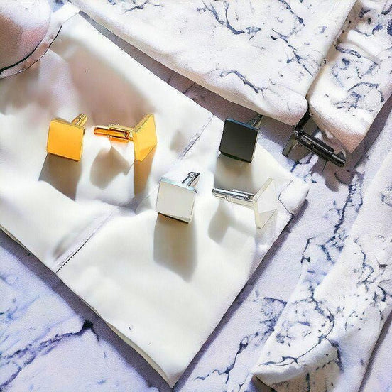 Boutons de manchette personnalisés or E – élégants pour chemise homme - Roaring 20s Paris