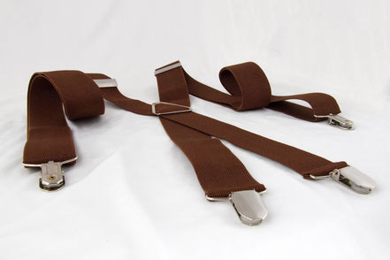 Bretelles John Shelby – élastiques ajustables pour costume mariage - Roaring 20s Paris