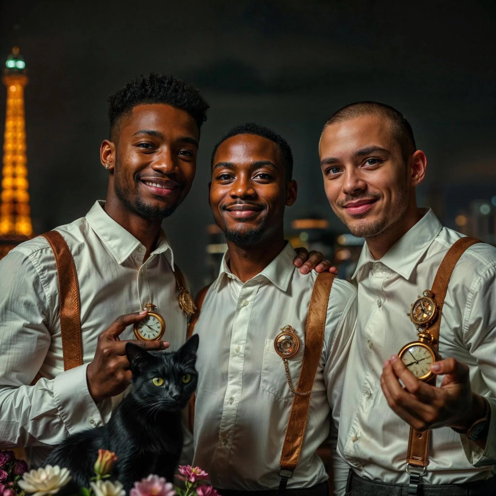 Bretelles John Shelby – élastiques ajustables pour costume mariage - Roaring 20s Paris