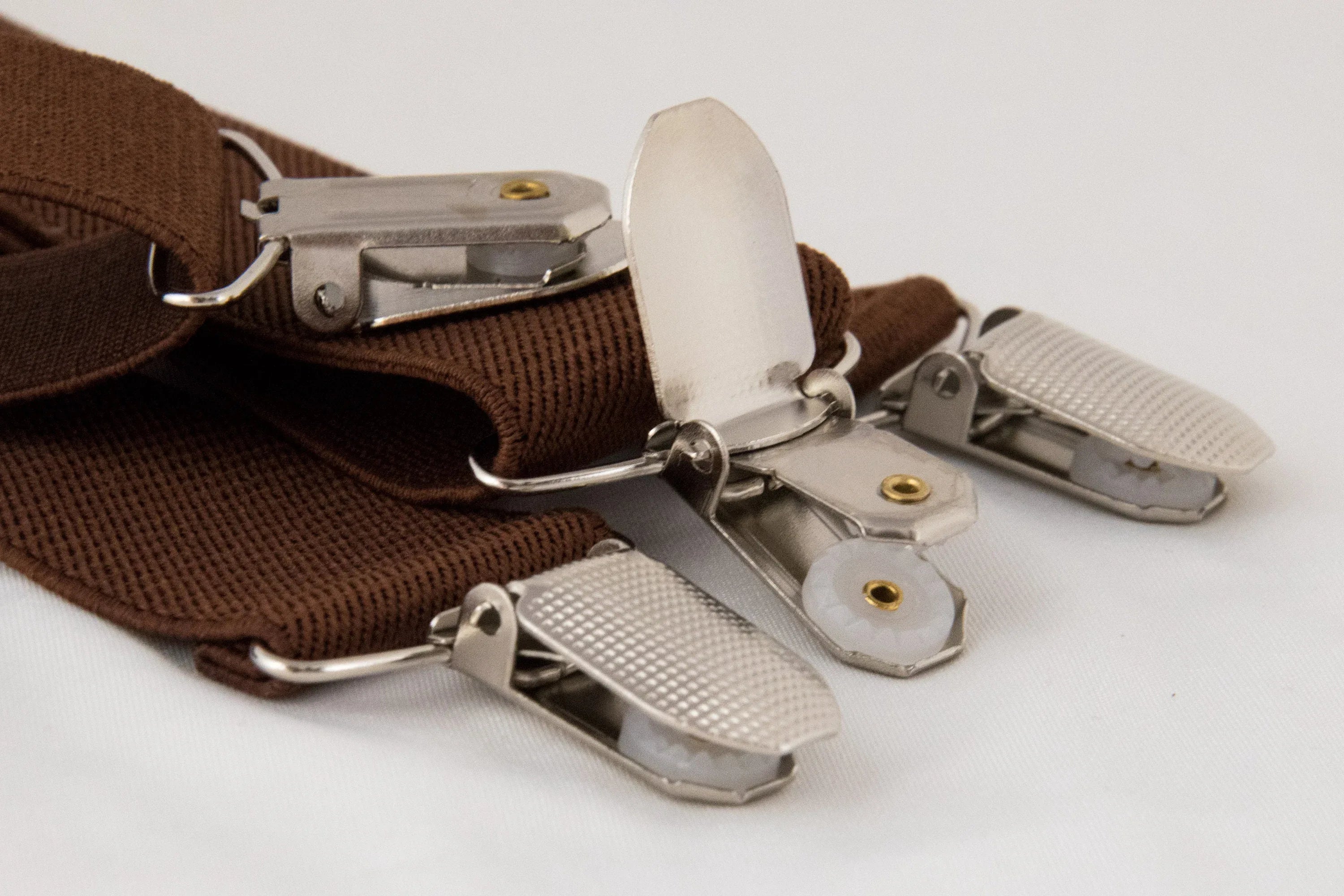 Bretelles John Shelby – élastiques ajustables pour costume mariage - Roaring 20s Paris