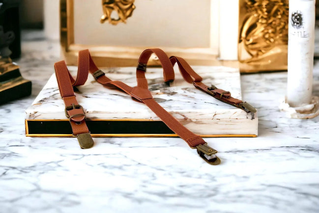 Bretelles ajustables Shelby élégantes – accessoires rétro costume homme - Roaring 20s Paris