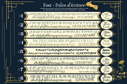 Bretelles personnalisée kit - bretelle ajustable pince jaune D costume - Roaring 20s Paris