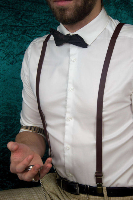 Bretelles cuir B.Gatsby – style vintage pour costume mariage chic k1qbj8-tb.myshopify.com Bretelles accordéon à bouton, Bretelles avec motif à pois, Bretelles costume de mariage, Bretelles crochet ajustable, Bretelles fines pour robe idée, bretelles homme large bûcheron, bretelles personnalisée cadeau, Bretelles pour chemise pince, mariage boheme chic costume, objet personnalisé offrir idée, tenue mariage garcon honneur, tenue mariage homme civil, tenue témoin mariage costume