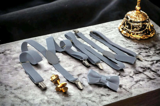 Bretelles et nœud papillon gris Shelby – kit enfant et adulte k1qbj8-tb.myshopify.com Bretelles accordéon à bouton, Bretelles avec motif à pois, Bretelles costume de mariage, Bretelles crochet ajustable, bretelles enfant costume idée, bretelles enfant mariage idée, Bretelles fines pour robe idée, bretelles homme large bûcheron, bretelles personnalisée cadeau, Bretelles pour chemise pince, mariage boheme chic costume, objet personnalisé offrir idée, tenue mariage homme civil