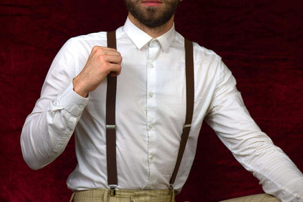 Bretelles marron Shelby – kit mariage rétro chic enfant adulte k1qbj8-tb.myshopify.com Bretelles accordéon à bouton, Bretelles avec motif à pois, Bretelles costume de mariage, Bretelles crochet ajustable, bretelles enfant costume idée, bretelles enfant mariage idée, Bretelles fines pour robe idée, bretelles homme large bûcheron, bretelles personnalisée cadeau, Bretelles pour chemise pince, mariage boheme chic costume, tenue mariage homme civil, tenue témoin mariage costume