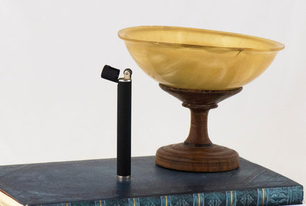 Briquet cigarette personnalisé GE acier noir – style élégant de poche - Roaring 20s Paris