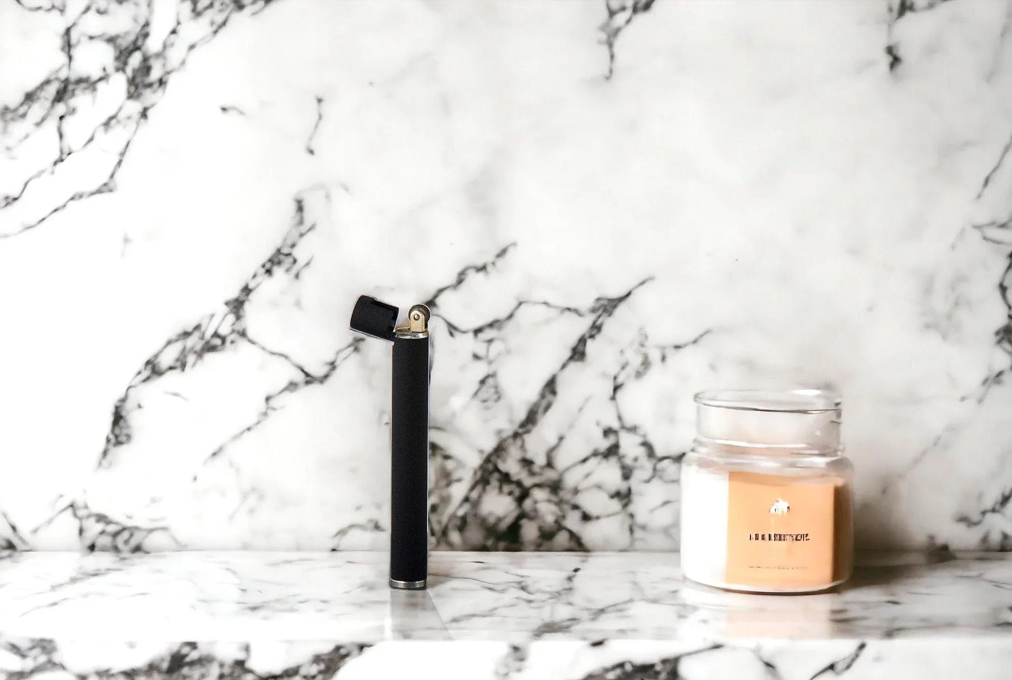 Briquet cigarette personnalisé GE acier noir – style élégant de poche - Roaring 20s Paris