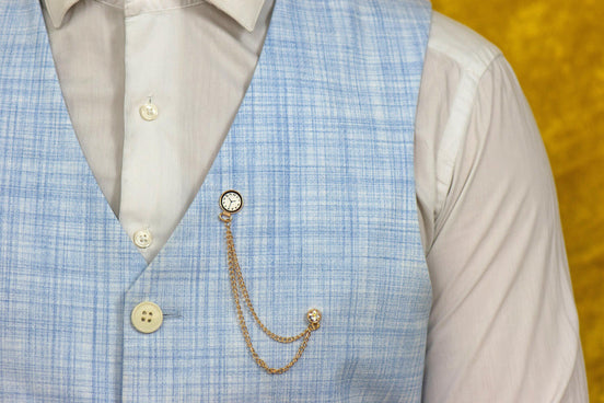 Broche épingle vêtement Chapelier – accessoire élégant pour costume - Roaring 20s Paris