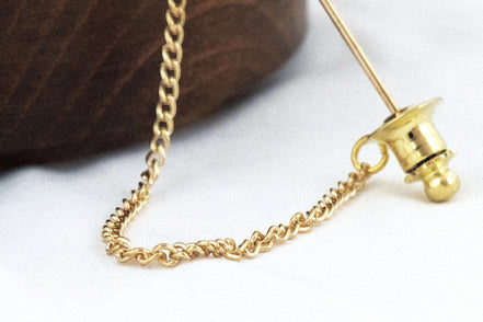 Broche épingle mariage acier or N – accessoire bohème chic élégant k1qbj8-tb.myshopify.com accessoire costume idée cadeau, accessoire peaky blinders or, broche bijoux fantaisie idée, broche à écharpe cadeau idée, Broche épingle mariage tenue, Broche épingle à vêtement idée, cadeau idée garçon honneur, mariage boheme chic acier, tenue témoin mariage costume, épingle à chapeau broche idée, Épingle à costume col femme, Épingle à cravate pour homme, Épingle à perles pour mariage