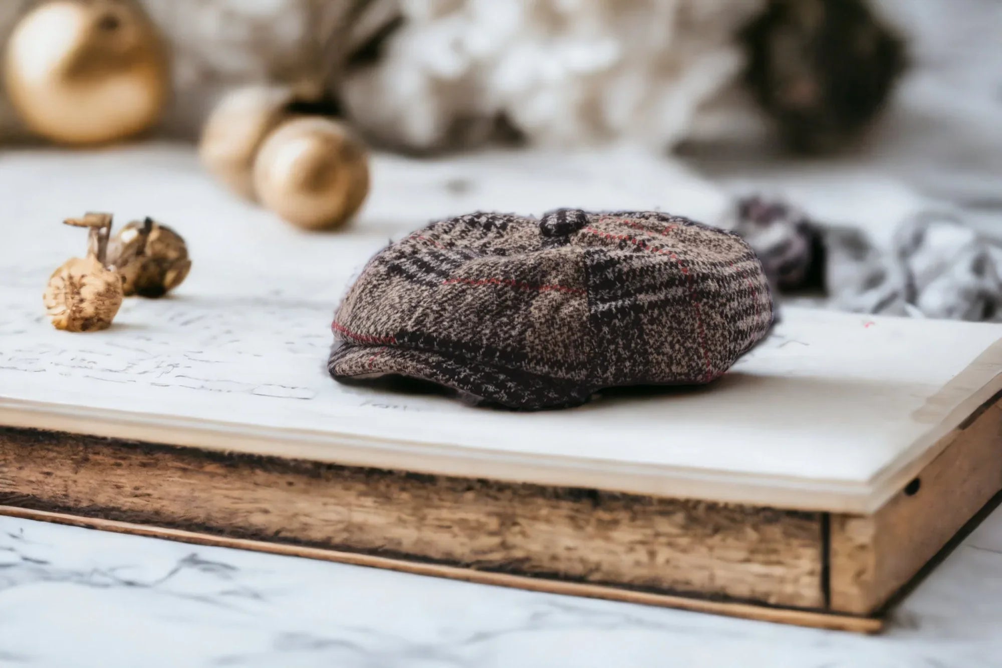 Casquette gavroche personnalisée Tom Branson – accessoire homme femme - Roaring 20s Paris