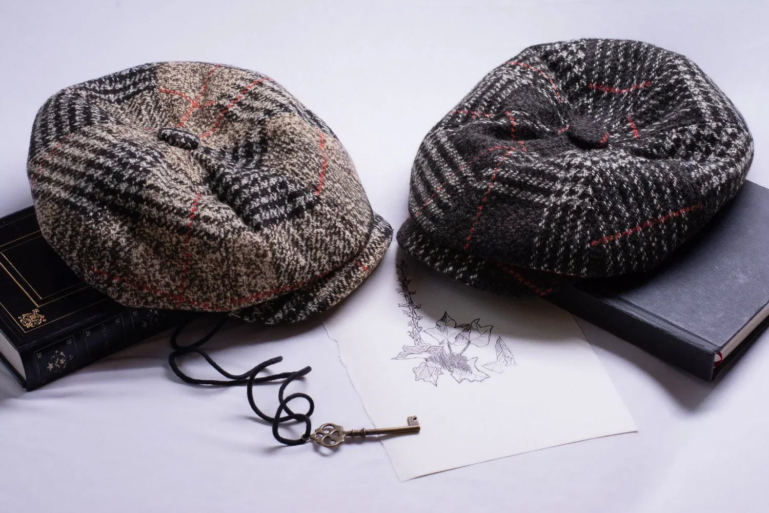 Casquette gavroche personnalisée Tom Branson – accessoire homme femme - Roaring 20s Paris