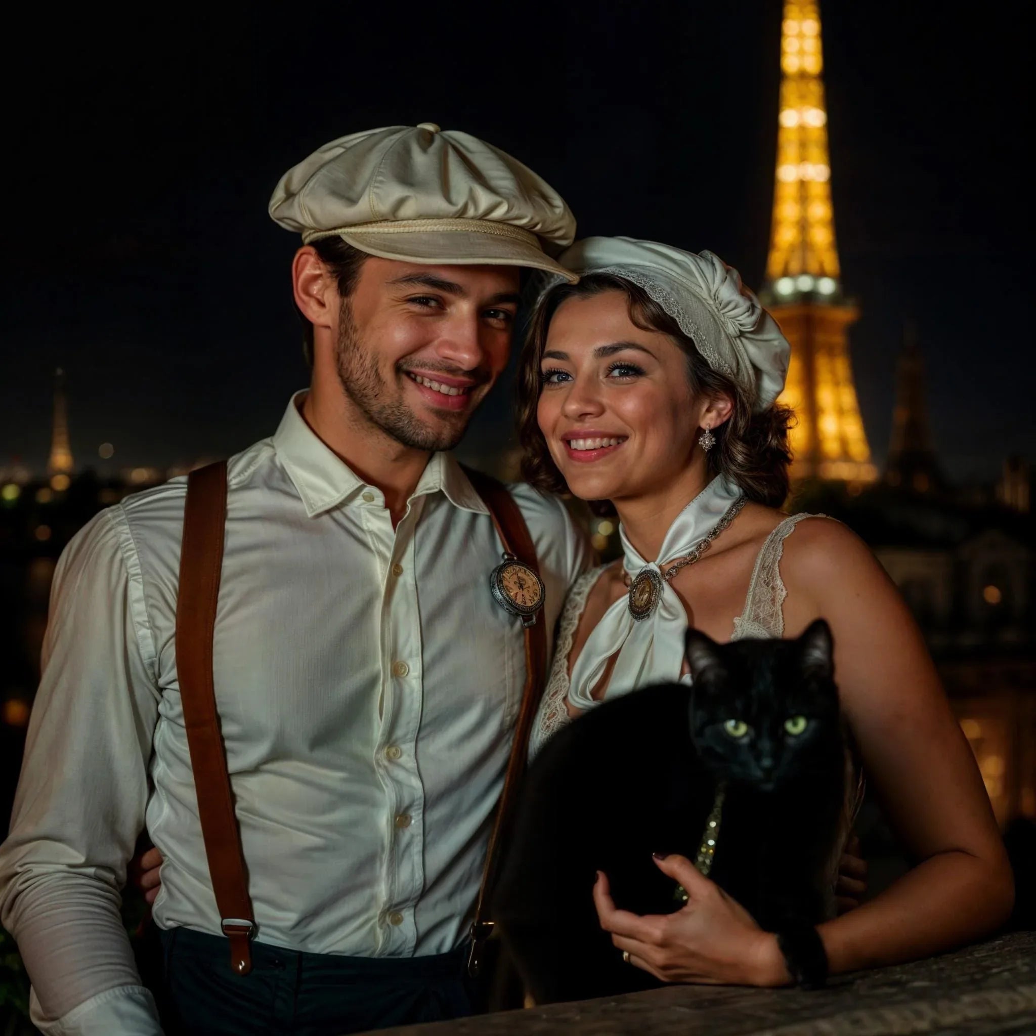 Casquette gavroche personnalisée Tom Branson – accessoire homme femme - Roaring 20s Paris