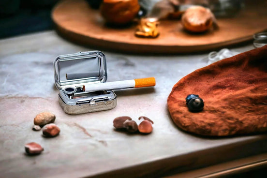 Cendrier extérieur personnalisé Arthur Shelby en acier – style élégant - Roaring 20s Paris