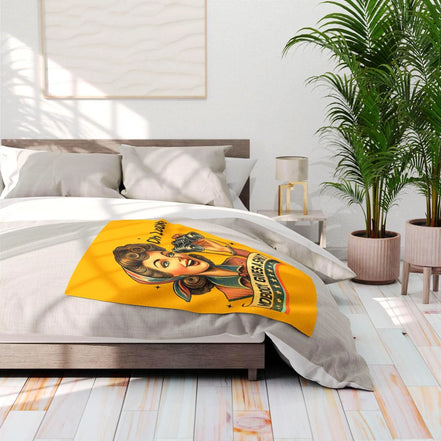 Couverture polaire féminisme - grande taille personnalisable - Roaring 20s Paris