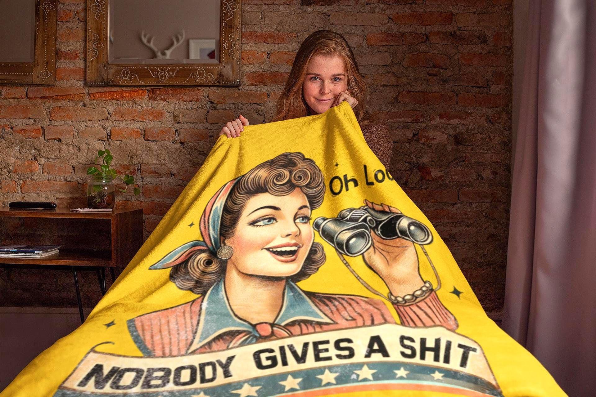 Couverture polaire féminisme - grande taille personnalisable - Roaring 20s Paris