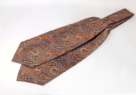 Cravate Ascot soie orange Risos – idée mariage chic ou cadeau unique k1qbj8-tb.myshopify.com accessoire costume idée cadeau, ascot lavallière en soie jaune, Ascot motifs géométriques, Ascot à rayures fines cravate, cadeau collègue de travail, Cravate Ascot en soie cadeau, Cravate Ascot pour mariage, Cravate Ascot à rayures fines, Cravate foulard ascot mariage, foulard cou chemise costume, lavallière vintage ascot idée, Noeud de cravate costume, tenue mariage homme civil
