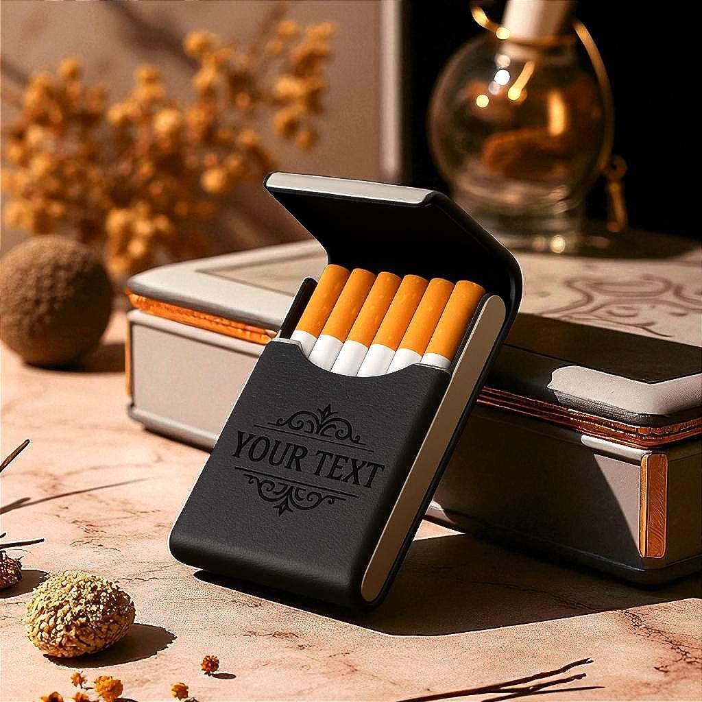 Ensemble fumeur personnalisé C – étui cigarette et briquet zippo vintage - Roaring 20s Paris