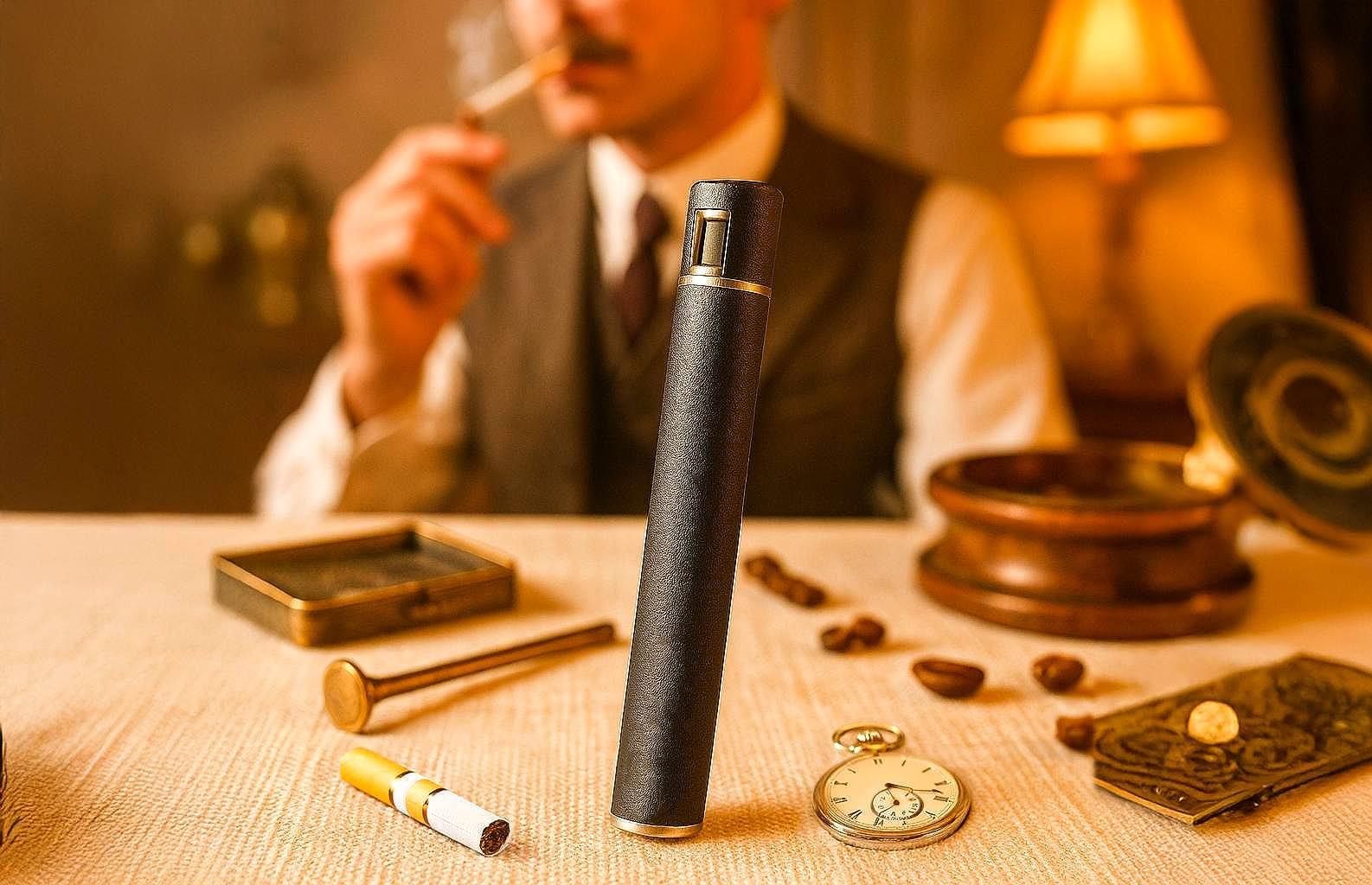 Ensemble fumeur personnalisé C – étui cigarette et briquet zippo vintage - Roaring 20s Paris